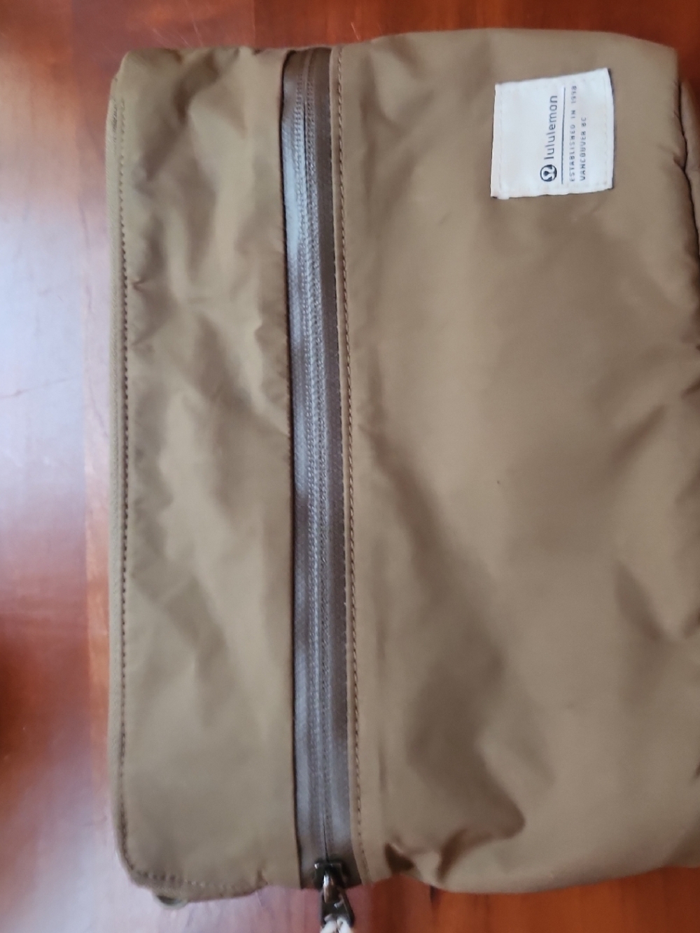 lululemon athletica Dark Olive Crossbody Pouch with Front Zip